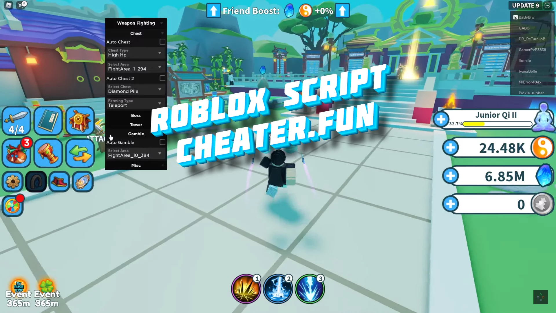 weapon fighting simulator roblox script