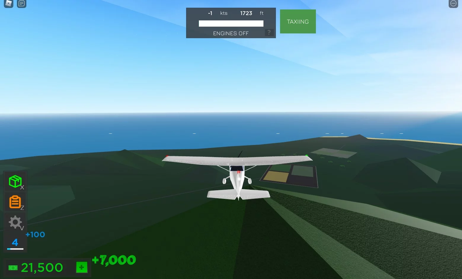 airplane simulator script