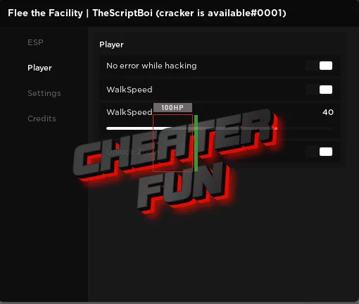 Flee The Facility Script GUI