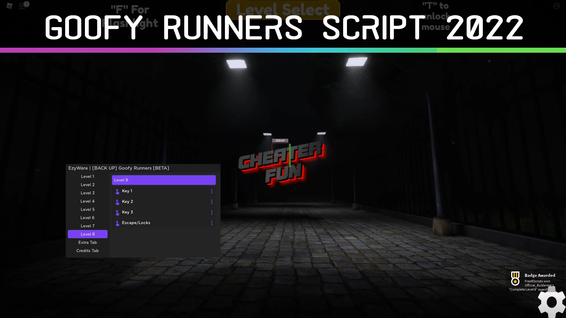 Goofy Runners Roblox Hack - Script Complete All Levels