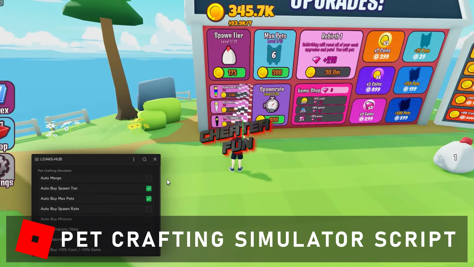 Pet Crafting Simulator Script: Auto Farm GUI & More