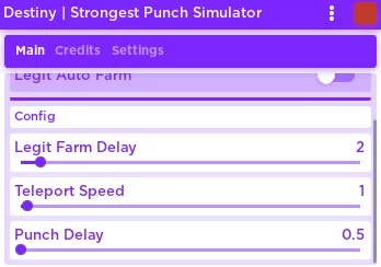 strongest punch simulator gui