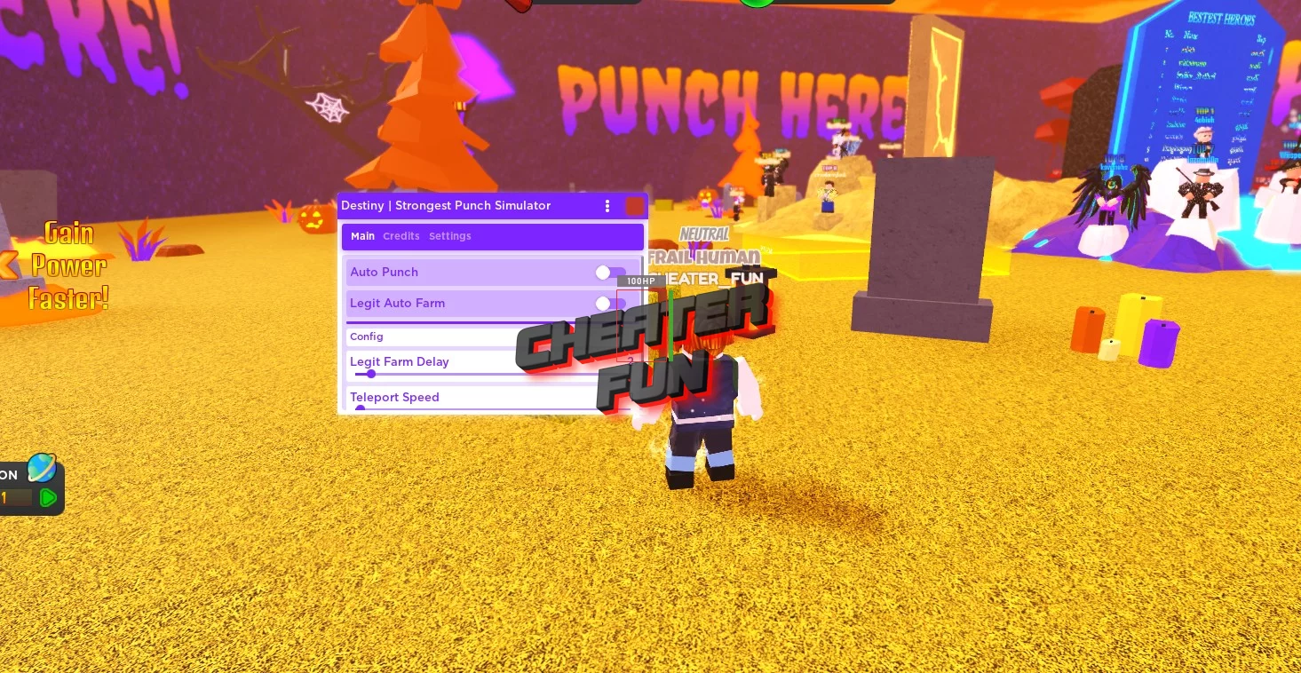 strongest punch simulator script
