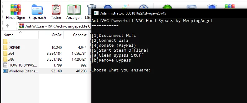 AntiVAC | Windows Kernel Based VAC Bypass