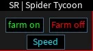 be a spider tycoon gui