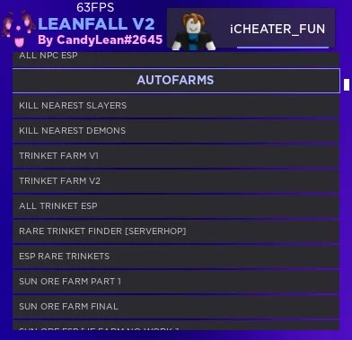 Demonfall script - (Many functions) - Roblox-Scripter