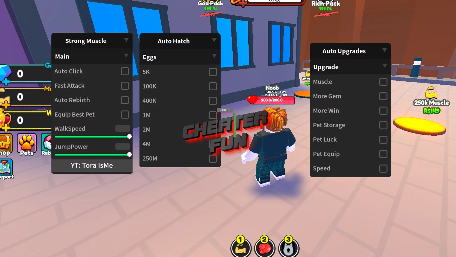 💪 Strong Muscle Simulator - Roblox