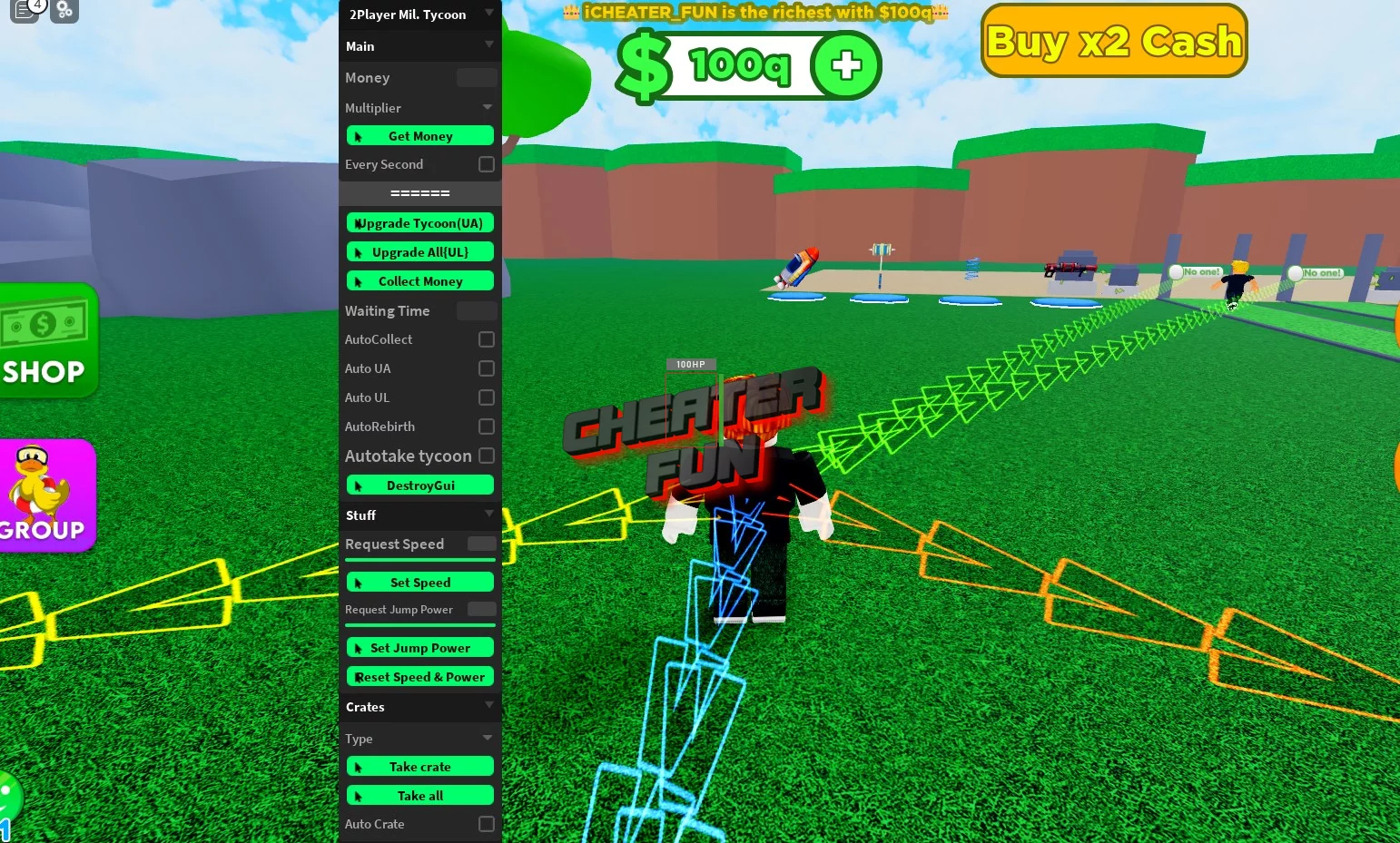 2 Player Hacker Tycoon - Roblox