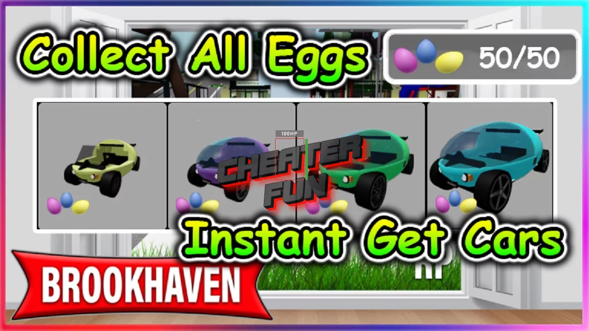 Roblox Brookhaven RP Script: Collect All Eggs
