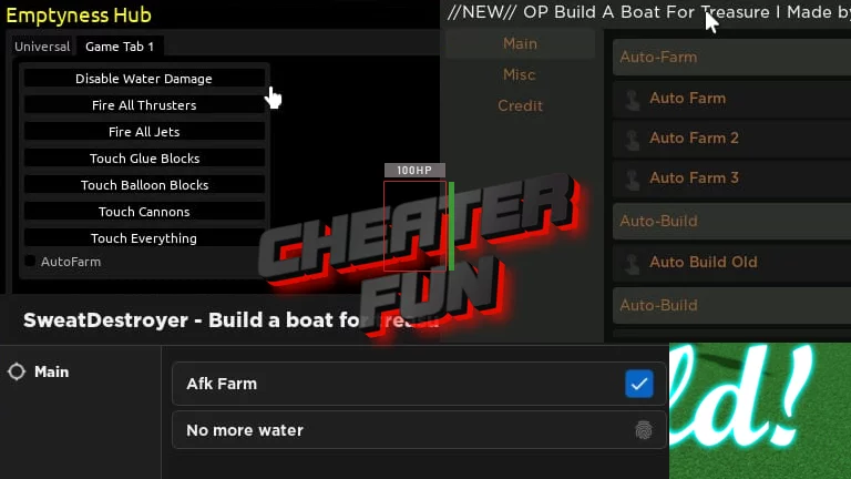 Roblox - Build A Boat For Treasure - OP AFK Autofarm GUI!!