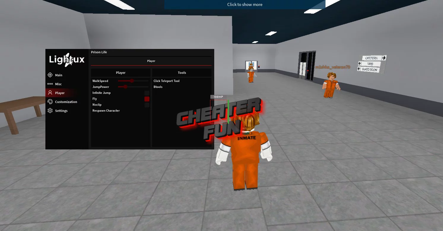 Prison Life Roblox Script: Fly, Kill All, Teleports & More