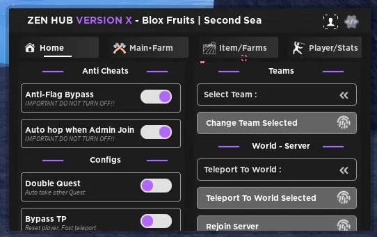 Blox Fruits Script Zen Hub - AutoFarm GUI 2023 Pastebin
