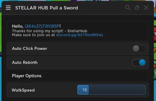 Pull a Sword Hack - Auto Tap, WalkSpeed