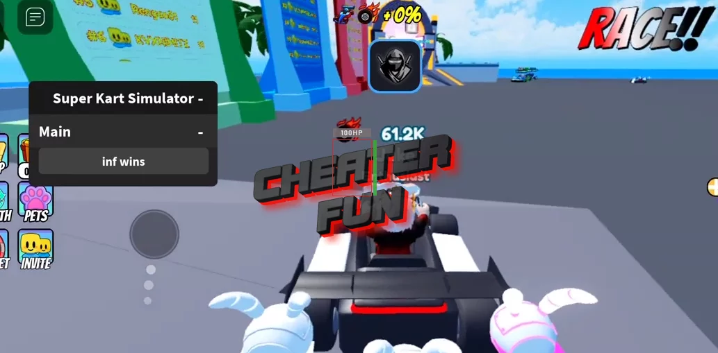 Super Kart Simulator Script Auto Wins » Download Free Cheats & Hacks for  Your Game