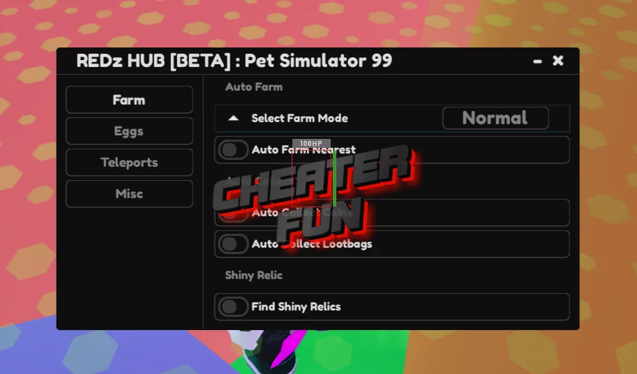 Pet Simulator 99 Hack REDz Hub - AutoFarm, Auto Open Eggs