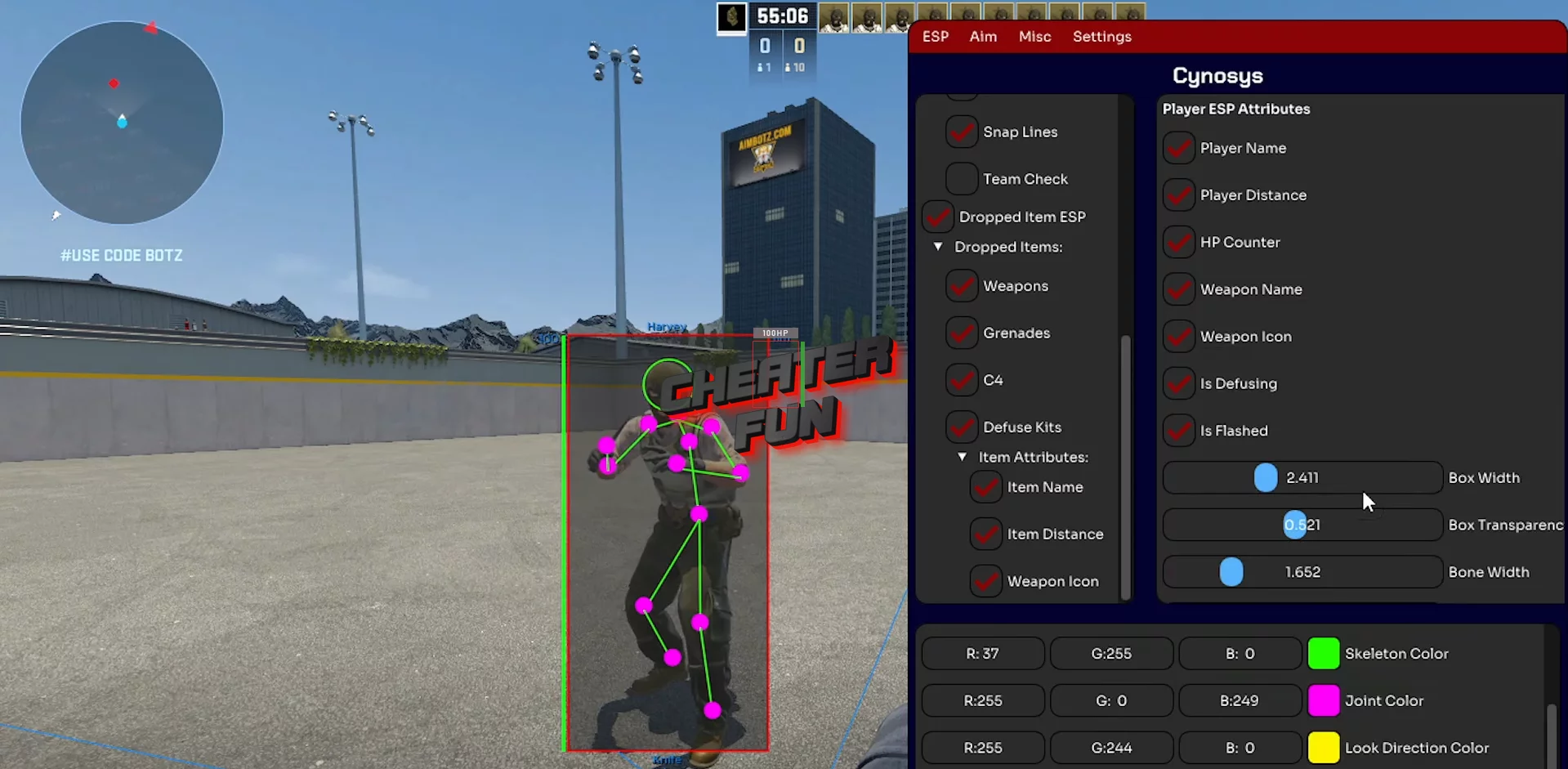 Cynosys External Cheat for Counter-Strike 2