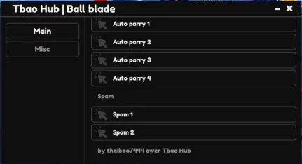 Tbao Hub Blade Ball Script 2024