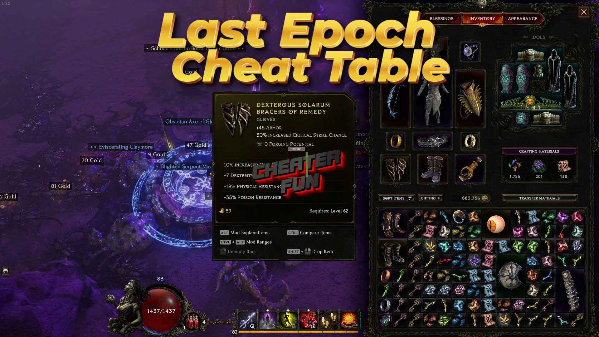 Last Epoch Cheat Table Steam