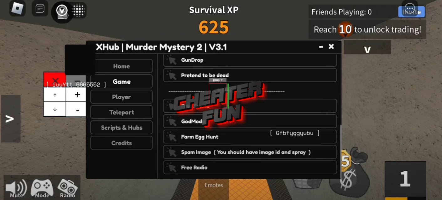 MM2 Hack XHub V3.1 - Murder Mystery 2 Scripts