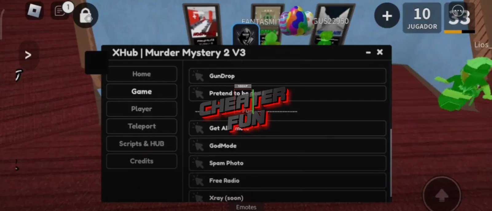 MM2 Hack XHub V3.1 - Murder Mystery 2 Scripts