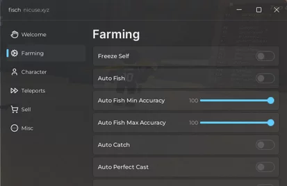 Nicuse Fisch Mobile Script Auto Farm GUI