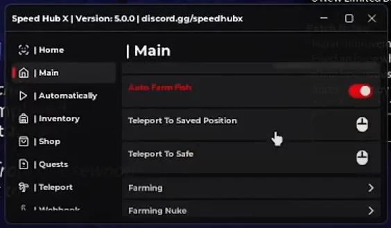 Best Script Fisch SpeedHubX (No Key)